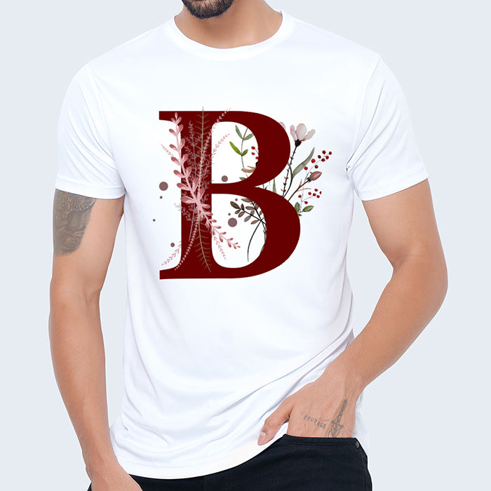 Artistic A–Z Alphabet T-Shirt – For Men, Women & Kids