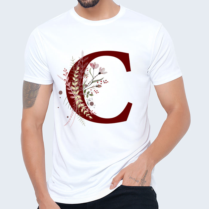 Artistic A–Z Alphabet T-Shirt – For Men, Women & Kids
