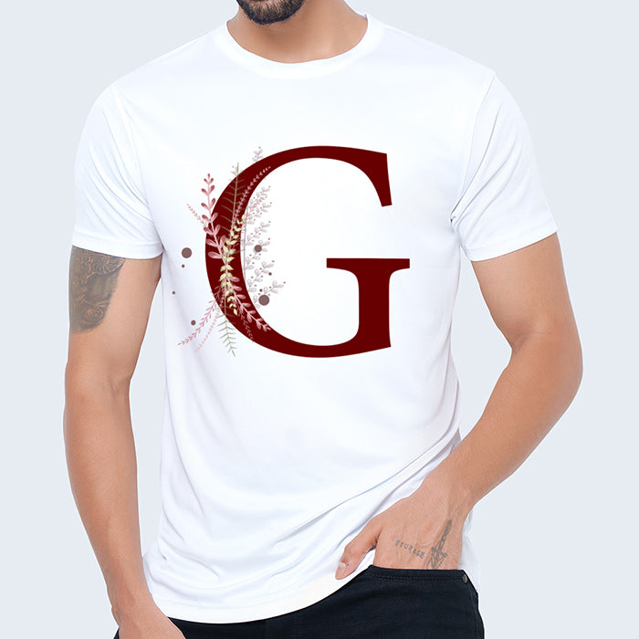Artistic A–Z Alphabet T-Shirt – For Men, Women & Kids