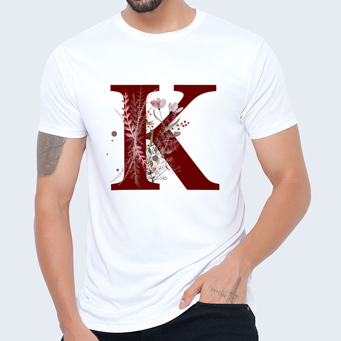 Artistic A–Z Alphabet T-Shirt – For Men, Women & Kids