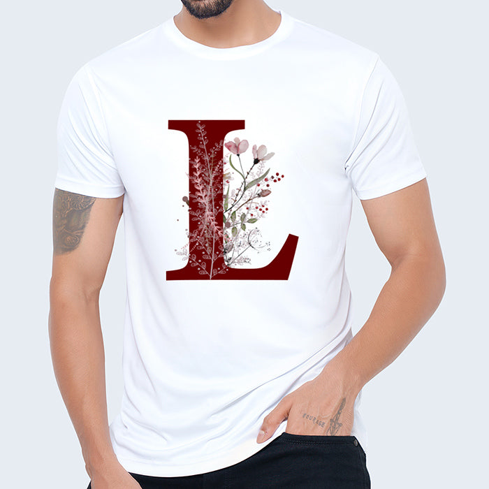 Artistic A–Z Alphabet T-Shirt – For Men, Women & Kids
