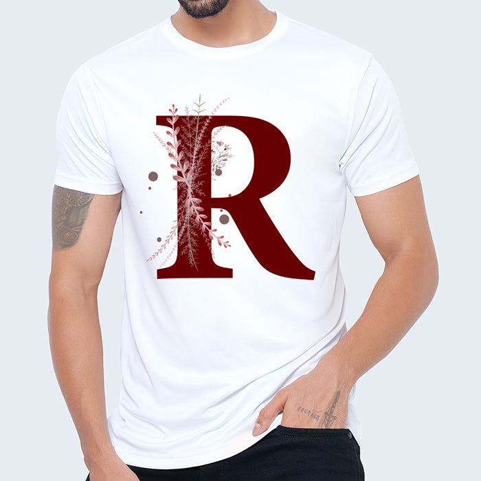 Artistic A–Z Alphabet T-Shirt – For Men, Women & Kids