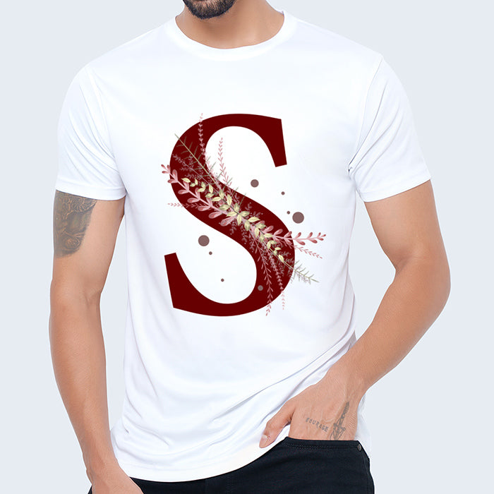 Artistic A–Z Alphabet T-Shirt – For Men, Women & Kids