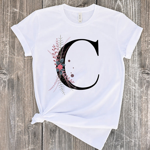 Family Exclusive Alphabet T-shirt | Men, Women and Kids