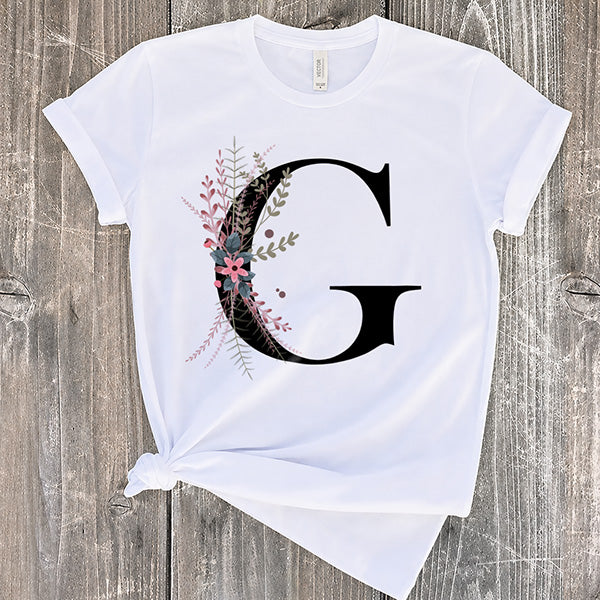 Family Exclusive Alphabet T-shirt | Men, Women and Kids