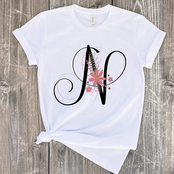 Family Exclusive Alphabet T-shirt | Men, Women and Kids