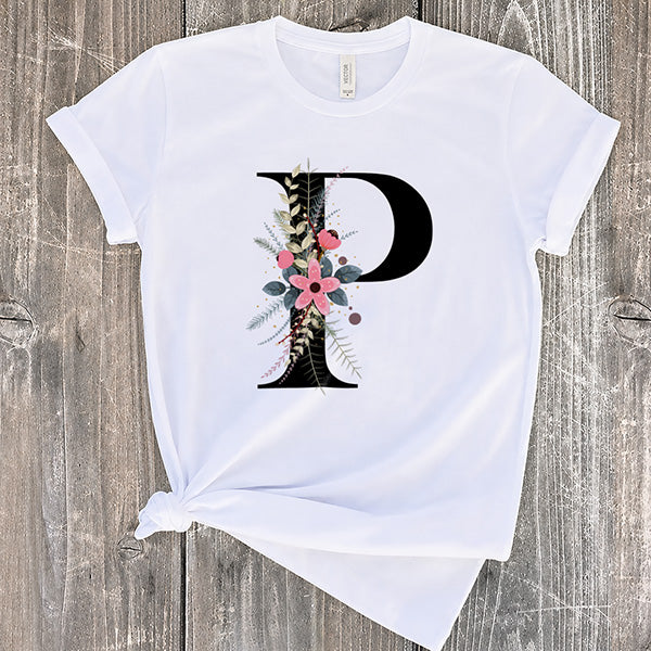 Family Exclusive Alphabet T-shirt | Men, Women and Kids