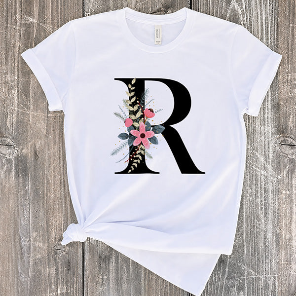 Family Exclusive Alphabet T-shirt | Men, Women and Kids