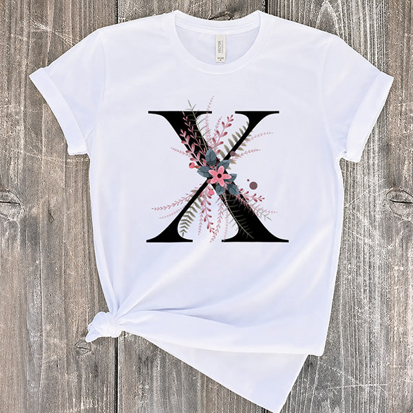 Family Exclusive Alphabet T-shirt | Men, Women and Kids