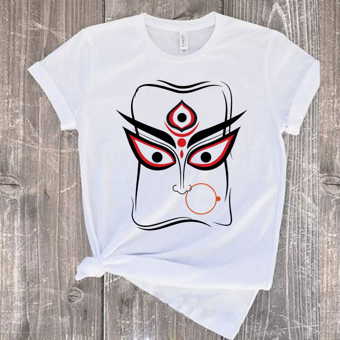 Durga Puja Artistic T-Shirt – Perfect for Men, Women and Kids