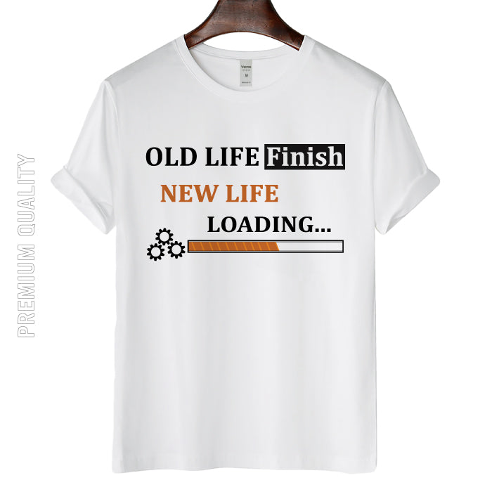 Classic and Comfort Artistic Loading T-shirt