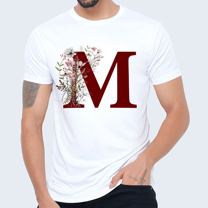 Artistic A–Z Alphabet T-Shirt – For Men, Women & Kids