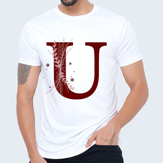 Artistic A–Z Alphabet T-Shirt – For Men, Women & Kids