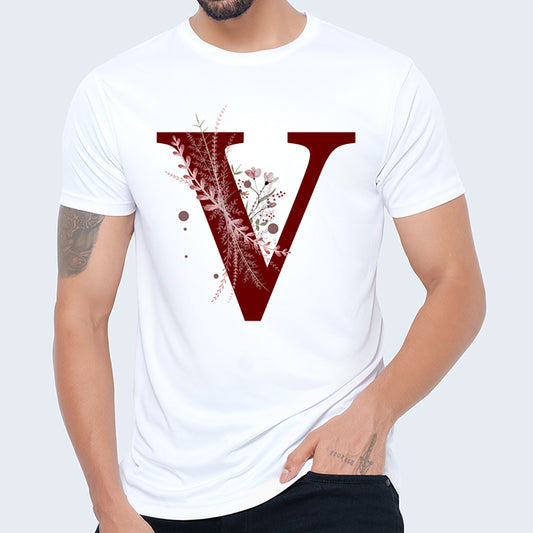 Artistic A–Z Alphabet T-Shirt – For Men, Women & Kids