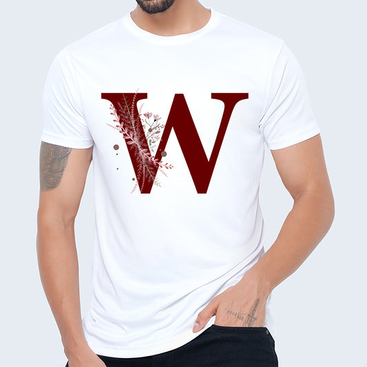 Artistic A–Z Alphabet T-Shirt – For Men, Women & Kids