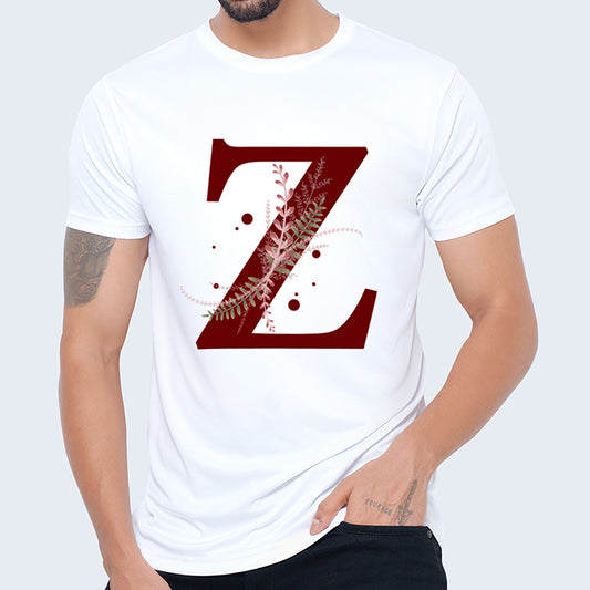 Artistic A–Z Alphabet T-Shirt – For Men, Women & Kids