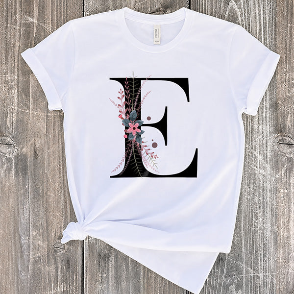 Family Exclusive Alphabet T-shirt | Men, Women and Kids