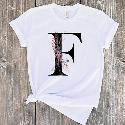 Family Exclusive Alphabet T-shirt | Men, Women and Kids