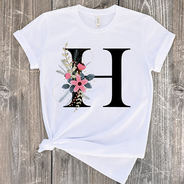 Family Exclusive Alphabet T-shirt | Men, Women and Kids