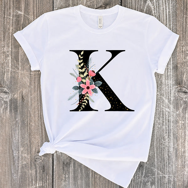Family Exclusive Alphabet T-shirt | Men, Women and Kids