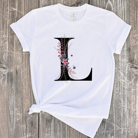 Family Exclusive Alphabet T-shirt | Men, Women and Kids