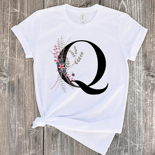 Family Exclusive Alphabet T-shirt | Men, Women and Kids