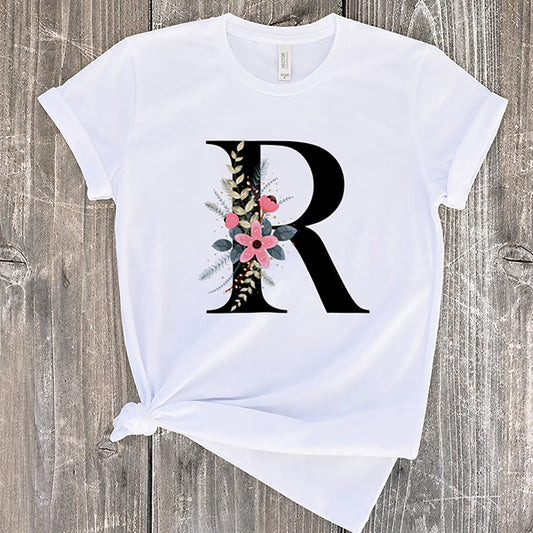 Family Exclusive Alphabet T-shirt | Men, Women and Kids