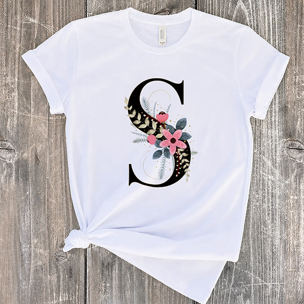 Family Exclusive Alphabet T-shirt | Men, Women and Kids