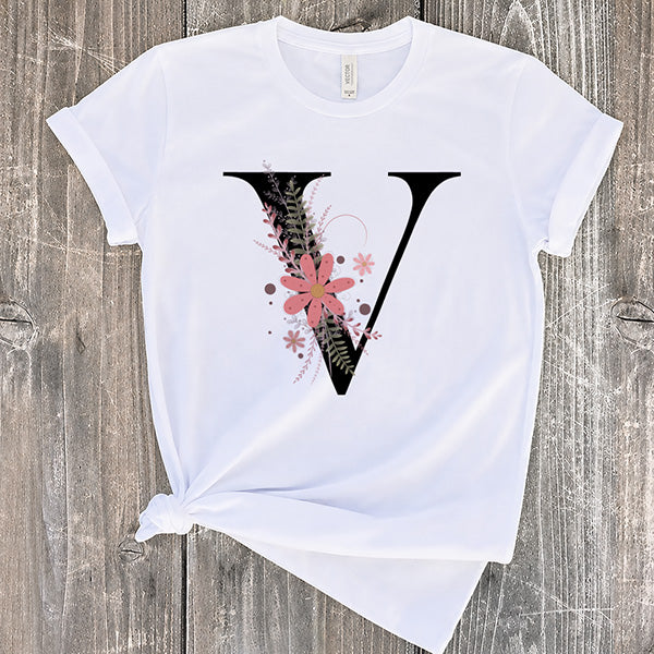 Family Exclusive Alphabet T-shirt | Men, Women and Kids