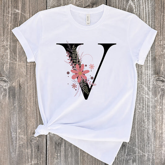 Family Exclusive Alphabet T-shirt | Men, Women and Kids
