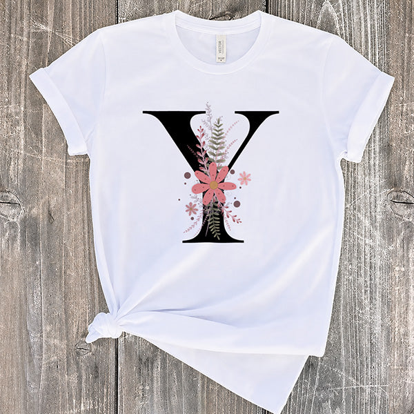 Family Exclusive Alphabet T-shirt | Men, Women and Kids