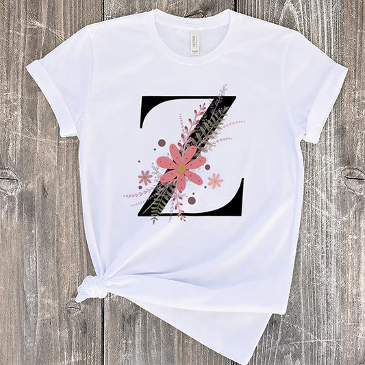 Family Exclusive Alphabet T-shirt | Men, Women and Kids