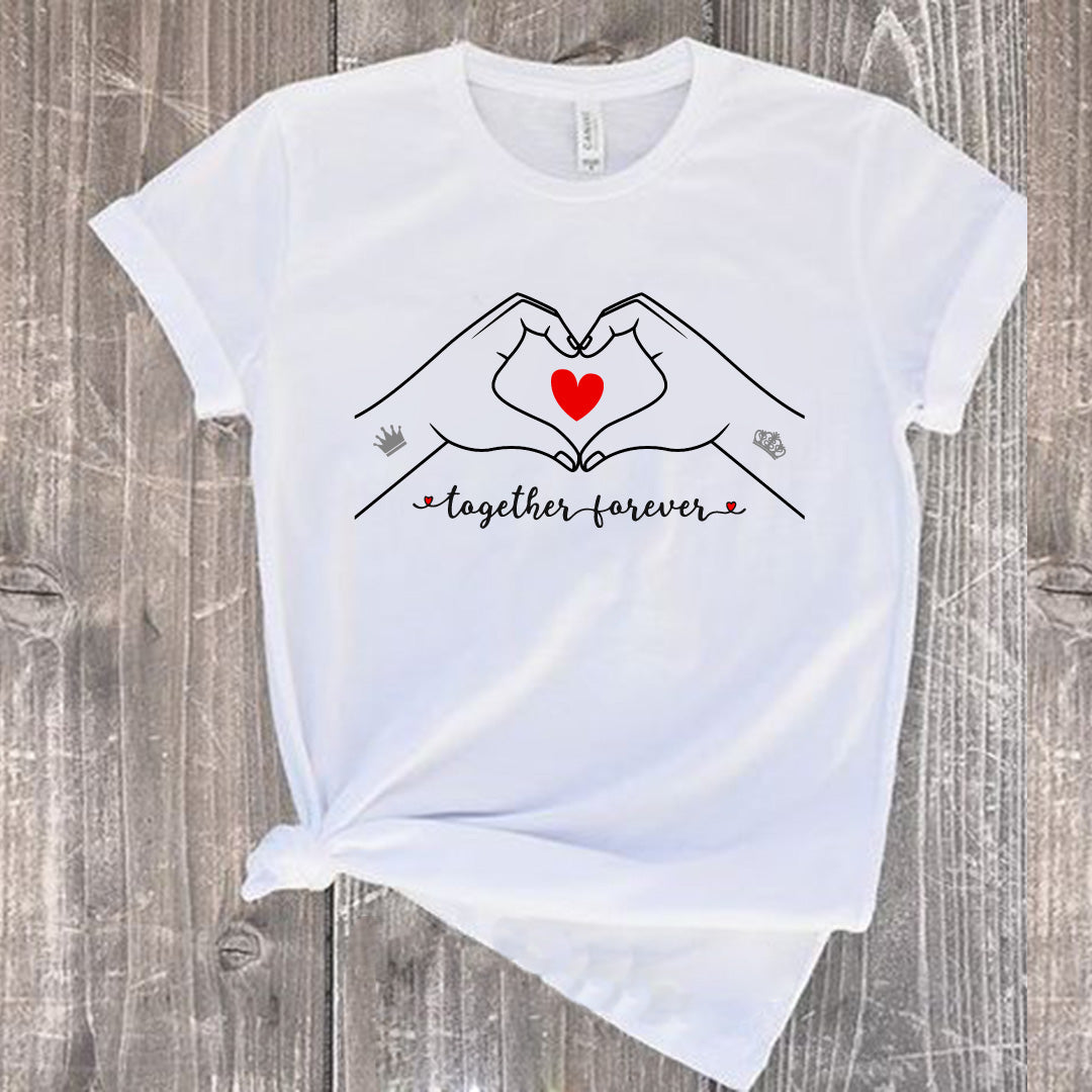 Men's & Women's Together Forever Classic T-shirt.