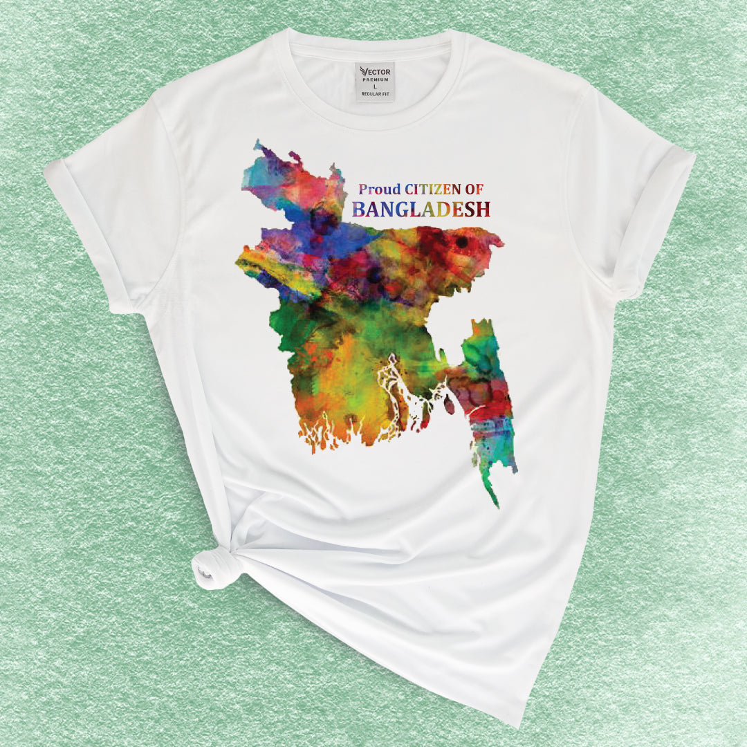 Bangladesh Map Classic T-shirt