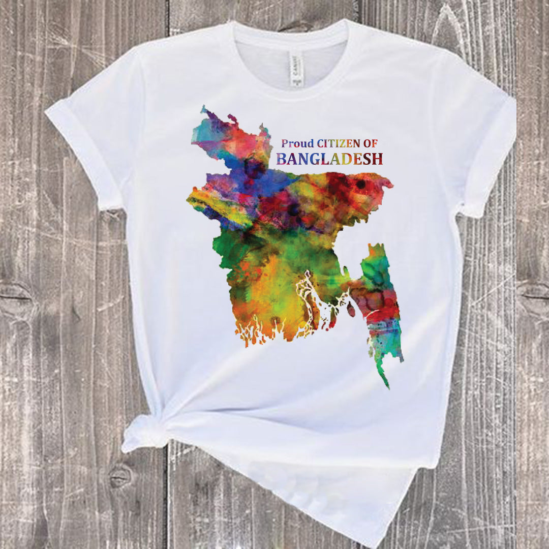 Bangladesh Map Classic T-shirt