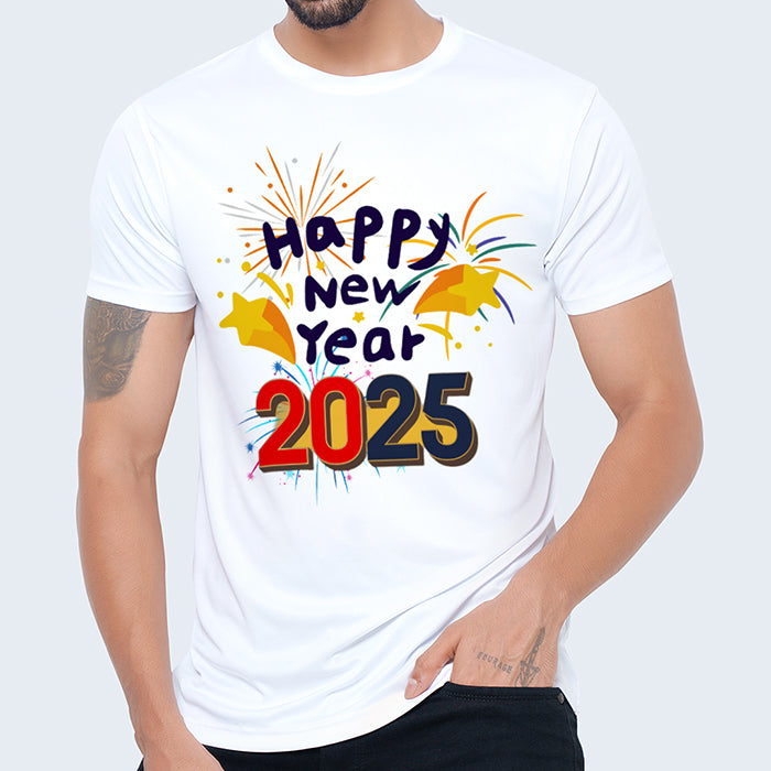 Happy New Year Classic and Artistic T-shirt