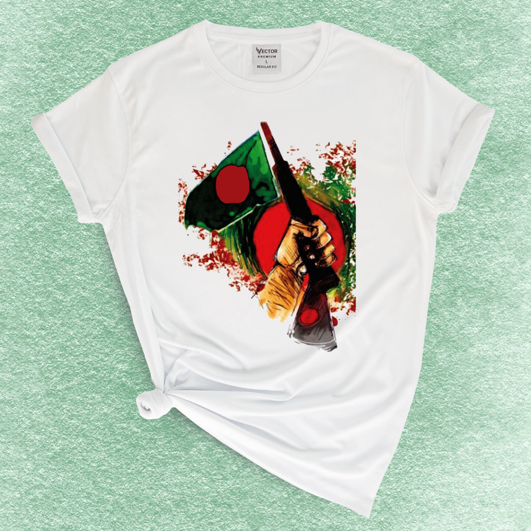 Men & Women Bangladesh Flag T-shirt