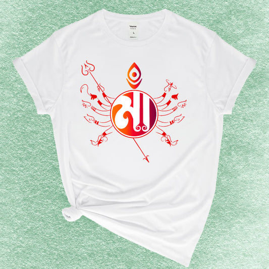 Durga Puja T-shirts for Men, Women, and Babies.