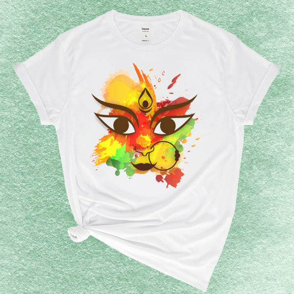 Durga Puja T-shirts for Men, Women, and Babies.