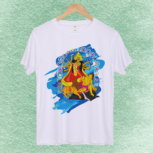 Durga Puja Special T-Shirts – Adults and Babies.