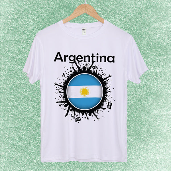 FIFA Artistic Argentina Flag T-shirt