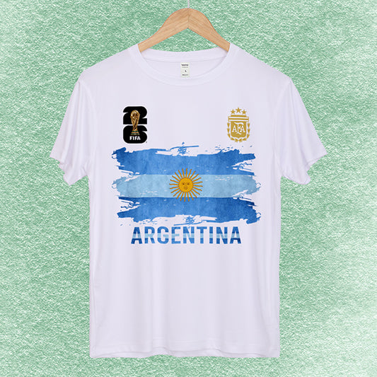 FIFA Artistic Argentina Flag T-shirt