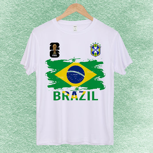 FIFA Artistic Brazil Flag T-shirt