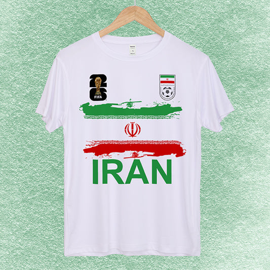 FIFA Artistic IRAN Flag T-shirt
